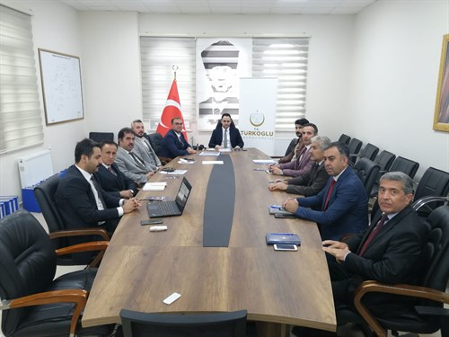 Kadına Yönelik Şiddetle Mücadele İlçe Koordinasyon İzleme ve Değerlendirme Toplantısı Yapıldı.